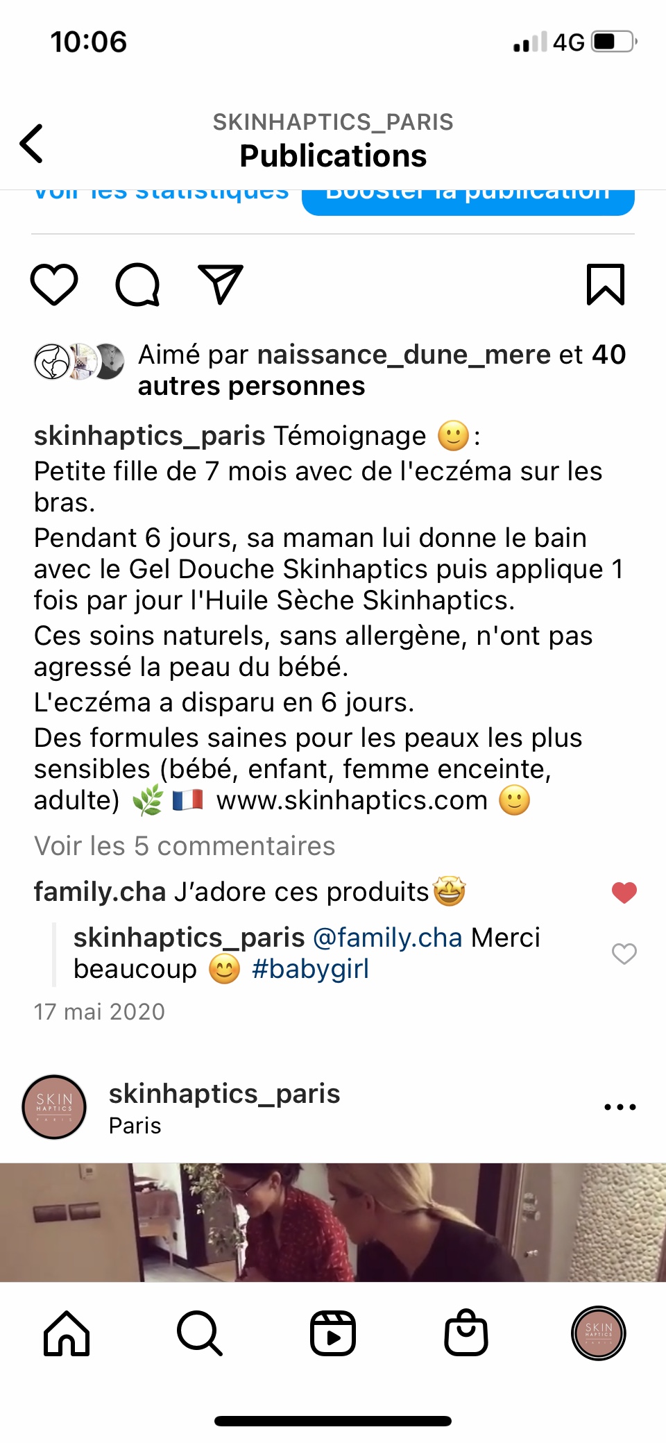 Bien être au naturel produits Skinhaptics peaux fragiles
