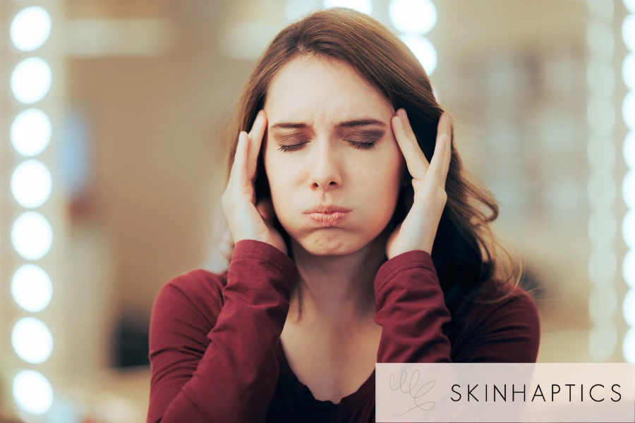 Votre niveau de stress s'affiche sur votre peau