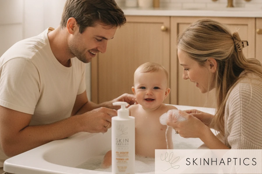 Donner le bain à un nouveau-né en toute sérénité